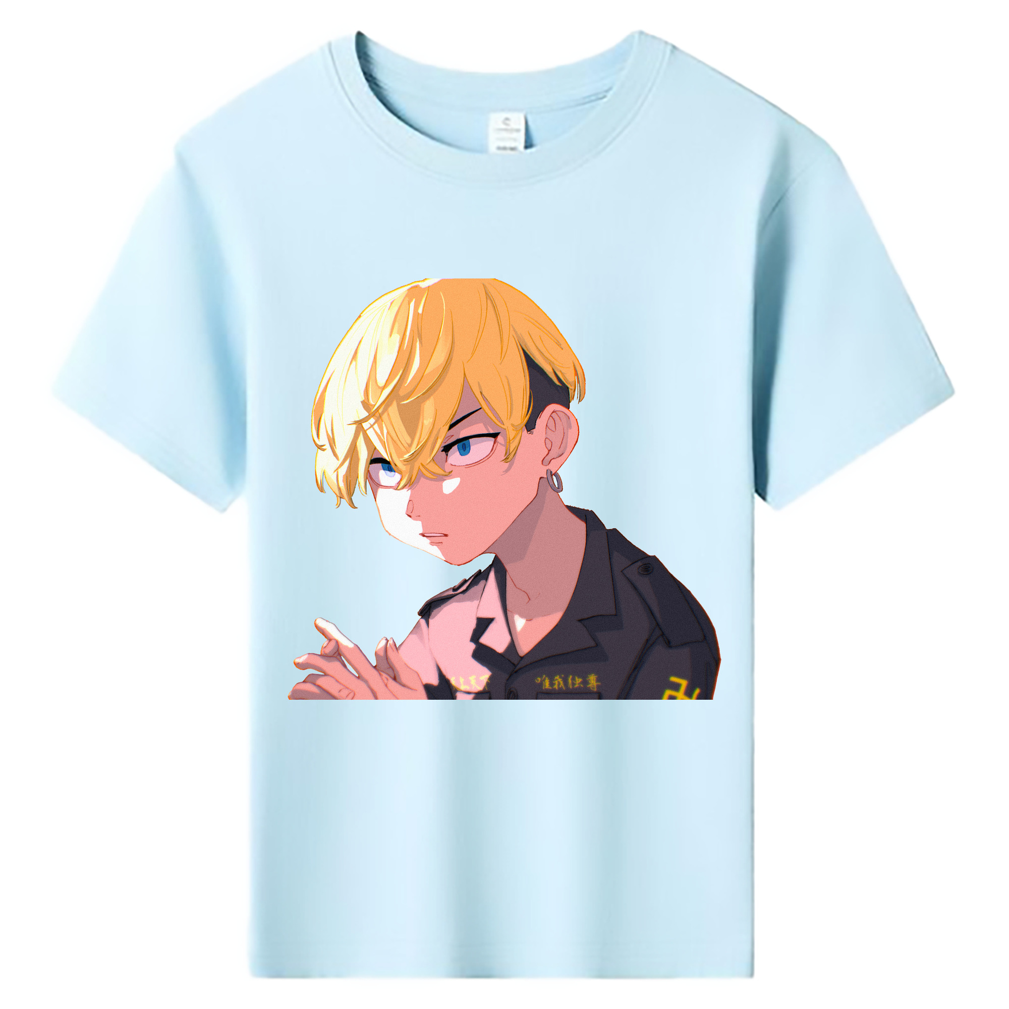 （画像用） 東京リベンジャーズ Tokyo Revengers 綿100％キッズTシャツ（フロントプリント）
